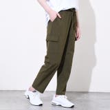 カーキ | カーゴパンツ レディース 夏 | REAL STYLE