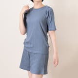 ライトブルー | ルームウェア セットアップ レディース | REAL STYLE