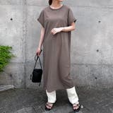 トープブラウン | ワンピース レディース 綿100 | REAL STYLE