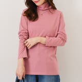 ピンク | カットソー レディース タートルネック | REAL STYLE