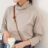 ベージュ | カットソー レディース タートルネック | REAL STYLE