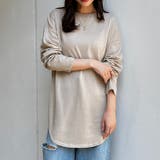 ベージュ | カットソー レディース 長袖 | REAL STYLE