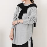 杢グレー | カットソー レディース 長袖 | REAL STYLE