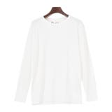オフホワイト | インナーシャツ メンズ 長袖 | REAL STYLE