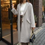 グレー | チェスターコート レディース 冬 | REAL STYLE