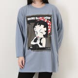 ブルーグレー | カットソー レディース ベティちゃん | REAL STYLE