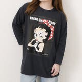 チャコール | カットソー レディース ベティちゃん | REAL STYLE