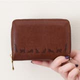 ブラウン | 二つ折り財布 レディース 財布 | REAL STYLE