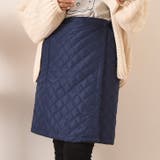 ネイビー | 巻きスカート 防寒 ショート | REAL STYLE