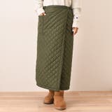 カーキ | 巻きスカート 巻くブランケット 防寒 | REAL STYLE