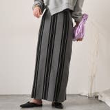 チャコール×ブラック | タイトスカート レディース ロング | REAL STYLE