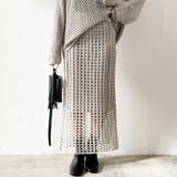 グレー | ロングスカート レディース メッシュ | REAL STYLE