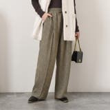 ブラウン | ワイドパンツ レディース 春 | REAL STYLE