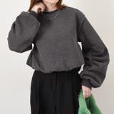 チャコール | スウェット レディース 裏起毛 | REAL STYLE