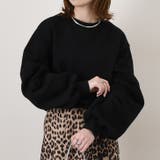 ブラック | スウェット レディース 裏起毛 | REAL STYLE