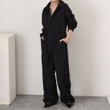 ブラック | オールインワン レディース 長袖 | REAL STYLE