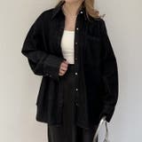 ブラック | デニムシャツ レディース 春 | REAL STYLE