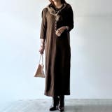 ブラウン | ワンピース レディース 長袖 | REAL STYLE