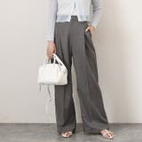 グレー | ストレートパンツ レディース スラックス | REAL STYLE