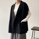 ブラック | ジレ ベスト ジャケット | REAL STYLE