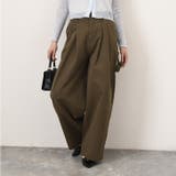 ブラウン | ペインターパンツ ワイドパンツ レディース | REAL STYLE