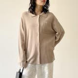 ベージュ | カーディガン レディース ニット | REAL STYLE