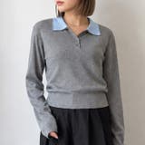 杢グレー | ポロシャツ ニット ポロニット | REAL STYLE