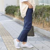 デニムブルー(474) | チノパンツ レディース レギンス | REAL STYLE
