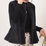 チャコール | ベスト レディース ペプラム | REAL STYLE