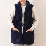 ネイビー | はんてん メンズ 袖なし | REAL STYLE
