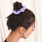 ラベンダー | シュシュ 小さめ シンプル | REAL STYLE