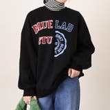 ブラック | スウェット レディース 裏起毛 | REAL STYLE