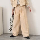 イエロー(1) | デニムパンツ レディース ワイド | REAL STYLE