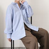 ブルーストライプ(6) | シャツ レディース 長袖 | REAL STYLE