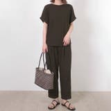 カーキ | セットアップ レディース 夏 | REAL STYLE