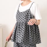 グレー(15) | ビスチェ Tシャツ 2点セット | REAL STYLE