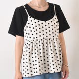 アイボリー(01) | ビスチェ Tシャツ 2点セット | REAL STYLE