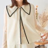 アイボリー(049) | ジレ レディース セットアップ | REAL STYLE
