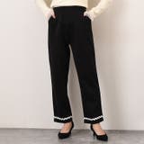 ブラック(005) | ワイドパンツ レディース セットアップ | REAL STYLE