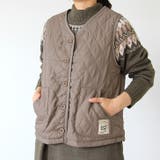 グレージュ | ベスト フリース 裏ボア | REAL STYLE