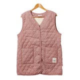 ピンク | ロングベスト レディース 秋 | REAL STYLE