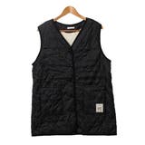 ブラック | ロングベスト レディース 秋 | REAL STYLE