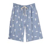 しろくま×ブルー | ルームパンツ ハーフパンツ レディース | REAL STYLE