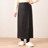 グレー(04) | 巻きスカート ロング 防寒 | REAL STYLE