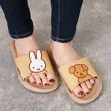 ミッフィー(ベージュ) | サンダル レディース つっかけ | REAL STYLE