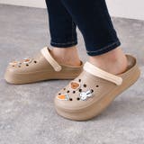 ミッフィー(ベージュ) | サンダル 穴あきサンダル クロッグ | REAL STYLE