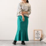 グリーン | マーメイドスカート レディース ロング | REAL STYLE
