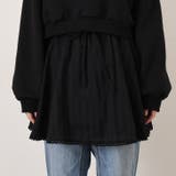 ブラック | 付け裾 つけ裾 レイヤード風 | REAL STYLE