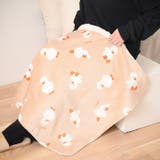 アヒルライトベージュ | スワンネル ひざ掛け ブランケット | REAL STYLE