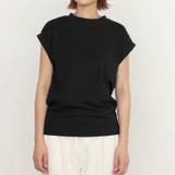 ブラック(99) | 汗じみ防止 カットソー ノースリーブ | REAL STYLE